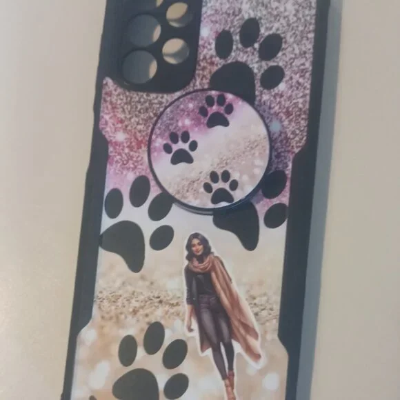 NEW Case for Samsung Galaxy A32 5G Phone PAWS, Stand Kickstand Shock-Absorbing - Picture 4 of 5